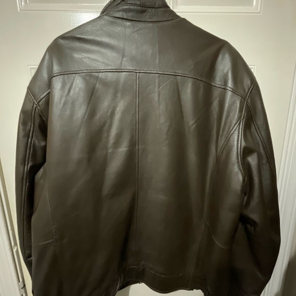 Danier Genuine Leather Bomber Jacket - Picture 2 of 11